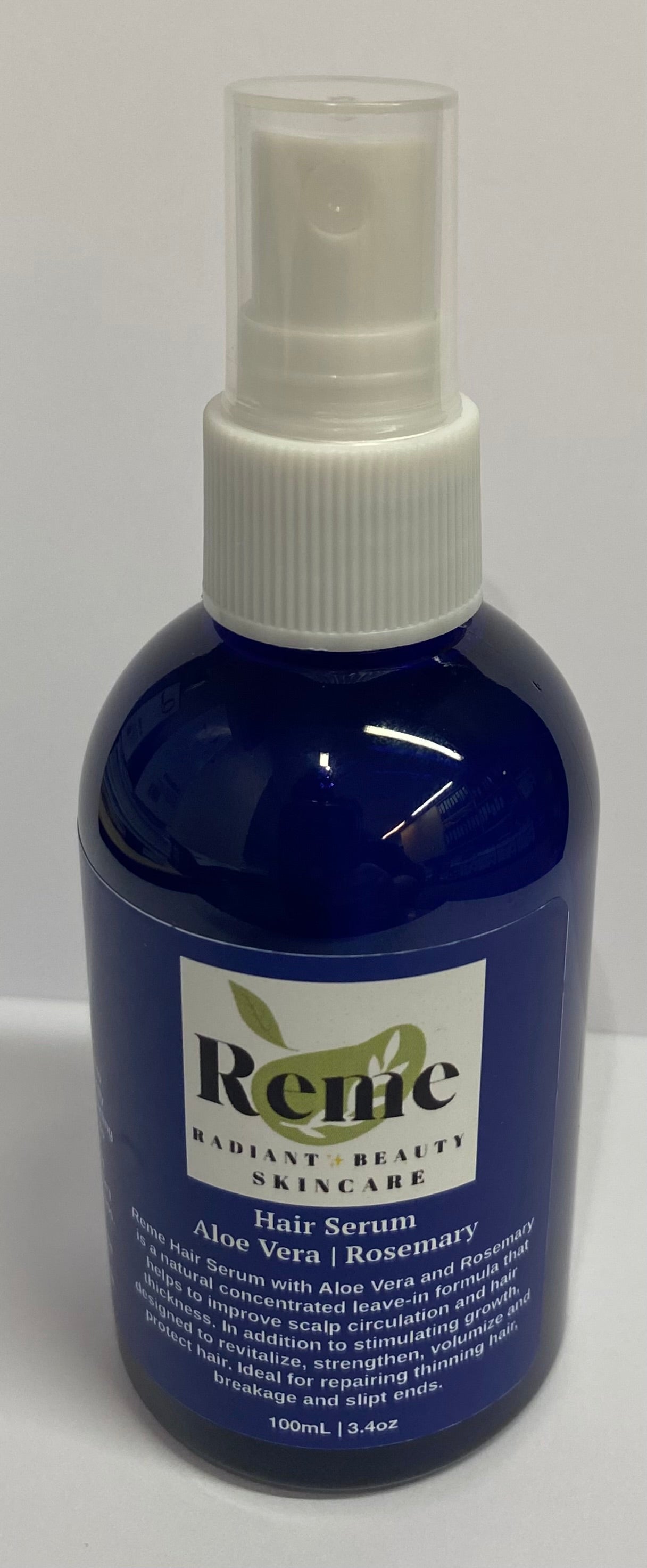 Reme Skincare and Wellness Hair Serum Aloe Vera and Rosemary Spray
