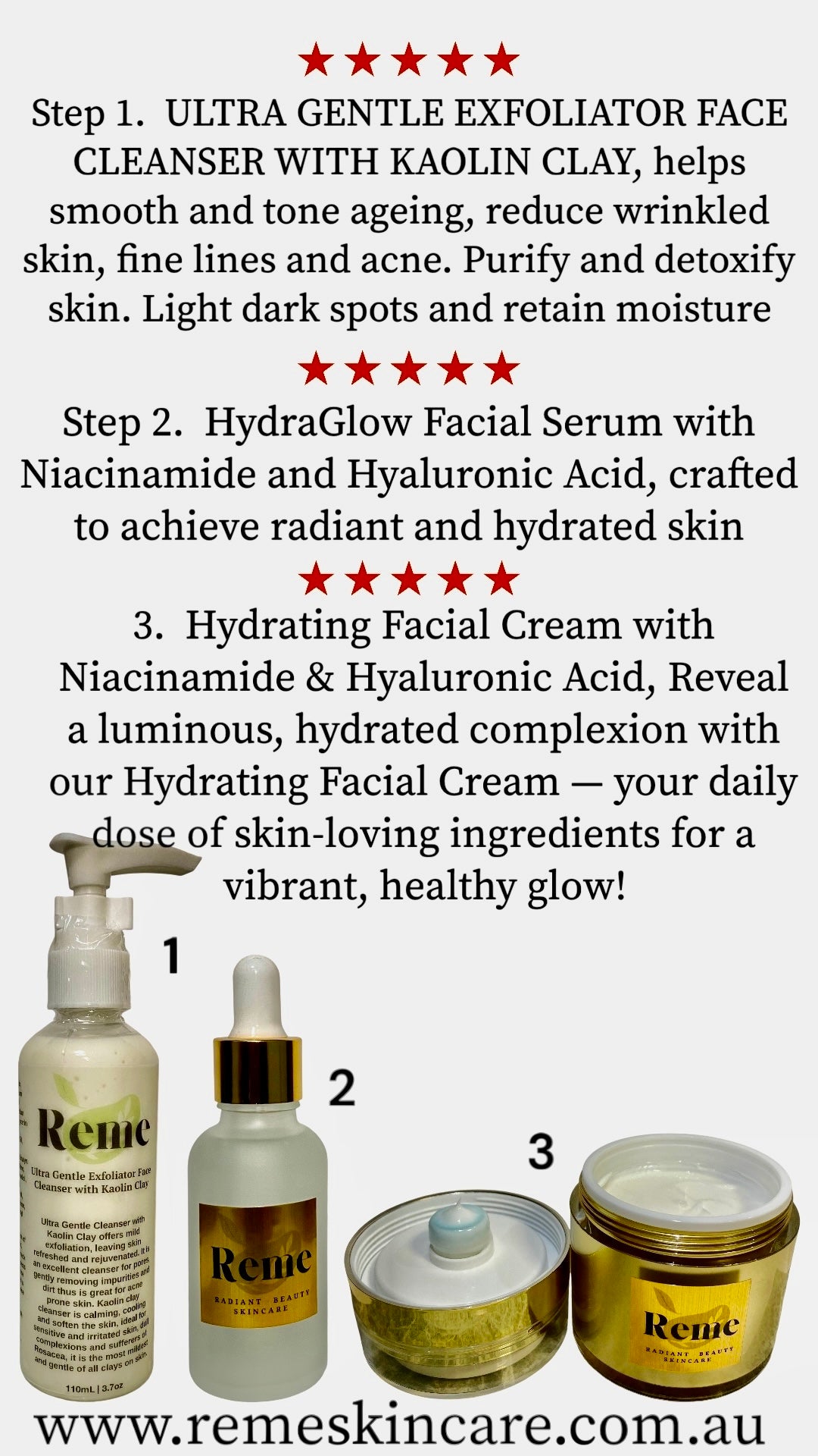 Reme Skincare Routine Bundles