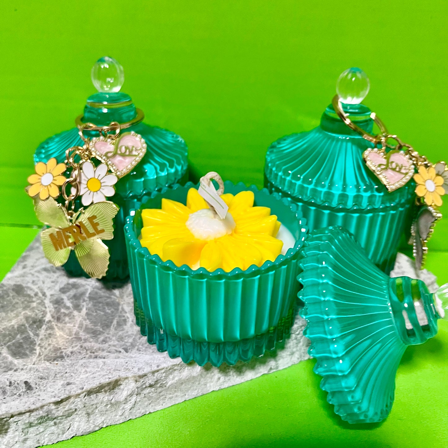 THE SOUVENIRS TIFFANY BLUE BLOSSOM ROSE