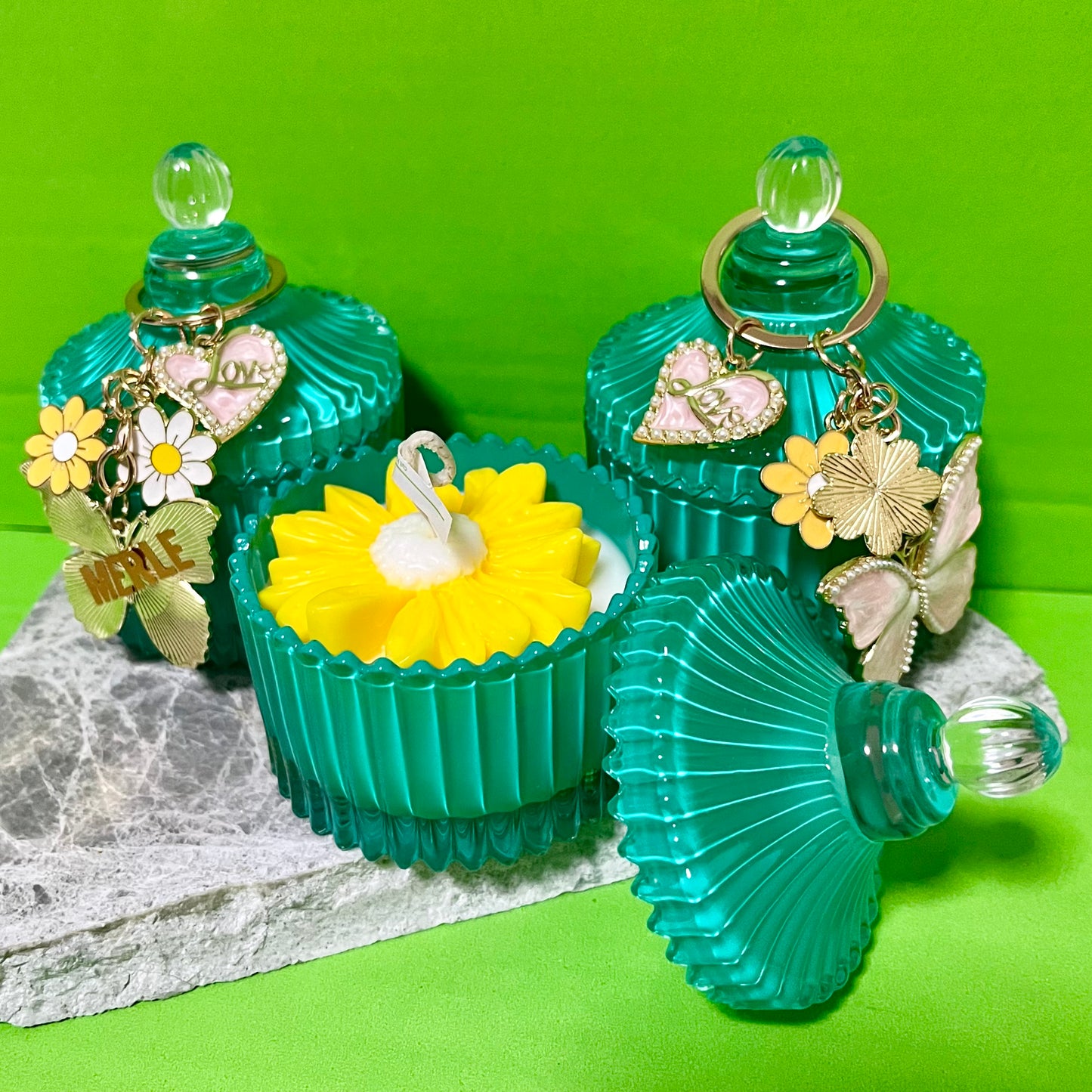 THE SOUVENIRS TIFFANY BLUE BLOSSOM ROSE