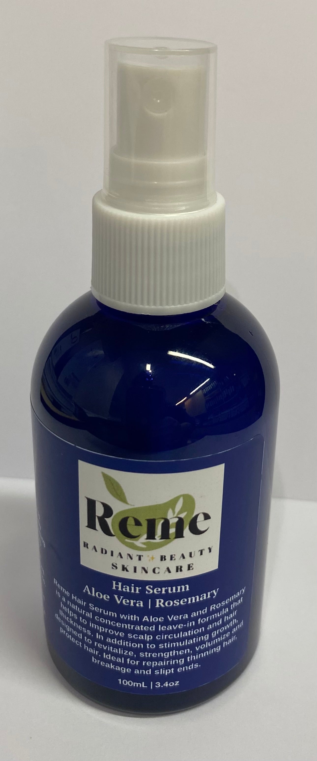 Reme Skincare and Wellness Hair Serum Aloe Vera and Rosemary Spray