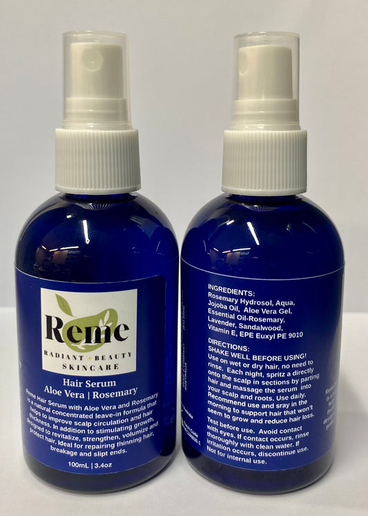 Reme Skincare and Wellness Hair Serum Aloe Vera and Rosemary Spray