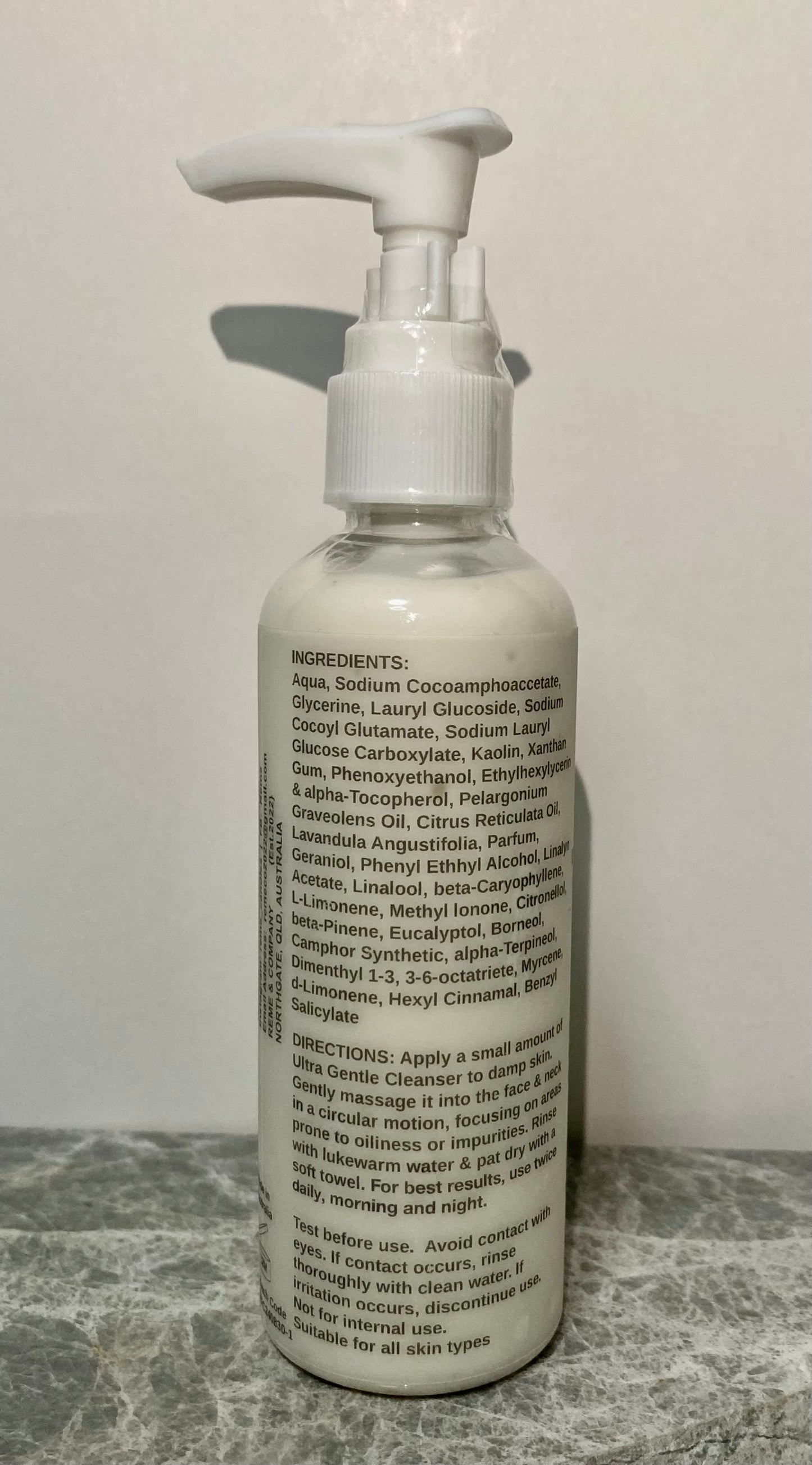 Ultra Gentle Exfoliator Face Cleanser with Kaolin Clay