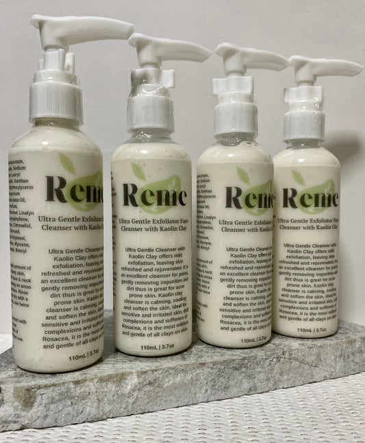 Ultra Gentle Exfoliator Face Cleanser with Kaolin Clay